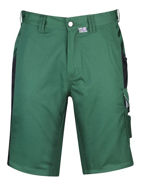 PKA Bestwork New pantaloncini da lavoro, 300 g/m², verde/nero, taglia: 42, confezione: 5 pezzi, BWSH-GN-042