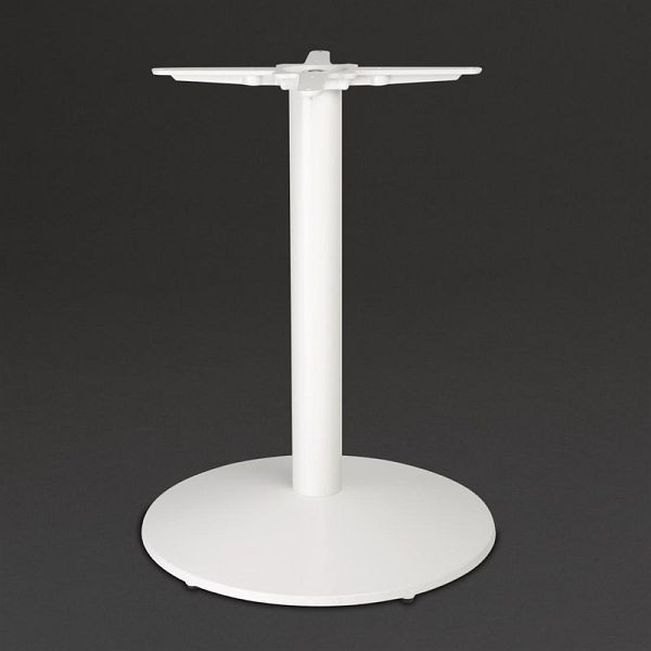 Base per tavolo rotondo in ghisa Bolero bianco, FT029