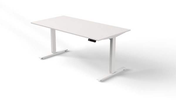 Kerkmann tavolo sit/stand L 1600 x P 800 mm, regolabile elettricamente in altezza da 720-1200 mm, Move 3, bianco, 10380510