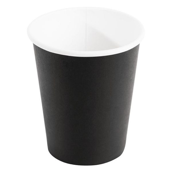 Fiesta Coffee To Go mug 230ml nero x1000, PU: 1000 pezzi, GF040