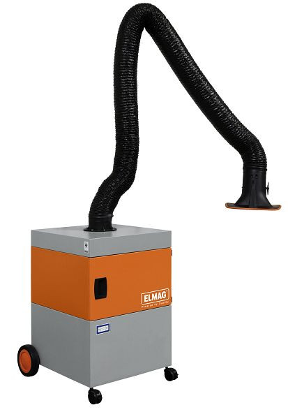 Sistema di aspirazione ELMAG, mobile, Profi-Master, H13 AT-Edition, braccio aspirante Ø 150mm/2m in versione tubo flessibile, 58652