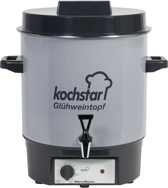 fornello automatico kochstar / pentola per vin brulé WarmMaster Profi con rubinetto cromato da 1/2 &quot;, 99104535