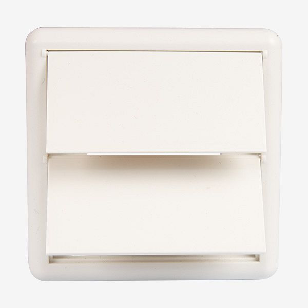 Deflettore dell'aria di scarico HKW - quadrato, bianco, 030157W