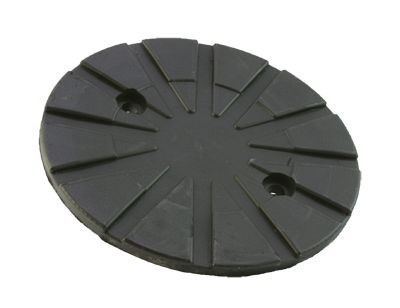 Tampone in gomma per bussole adatto per Stenhoj/Autop, H: 9mm P: 121mm con piastra in acciaio, 100515