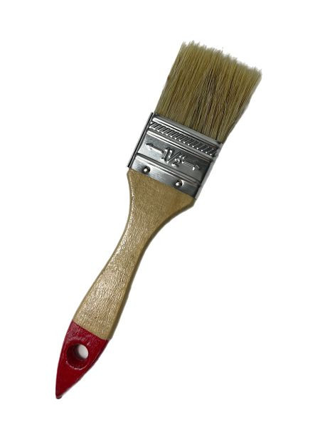 VaGo-Tools Pennello vernice, smalto, pennello da pittore, pennello piatto, setola cinese, 38 mm, confezione: 6 pezzi, 190-015-6_vx