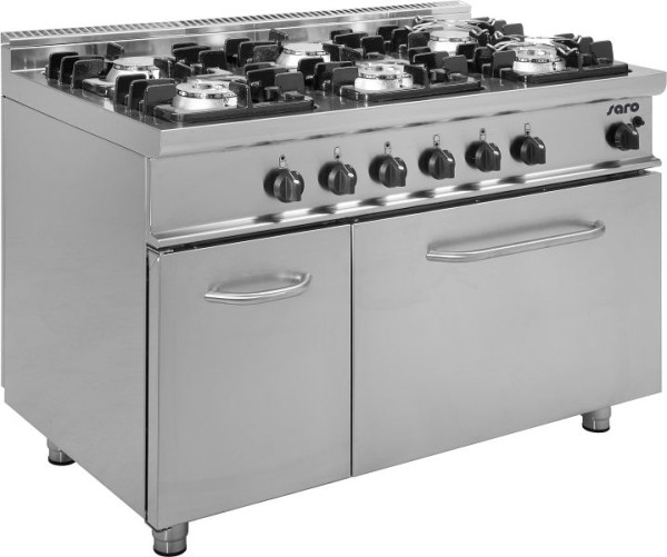 Cucina a gas Saro con forno a gas modello E7/KUPG6LN, 423-1040