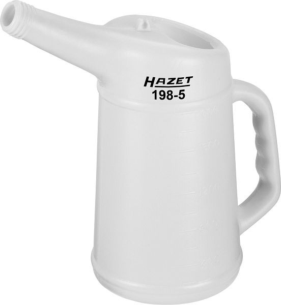Misurino Hazet, per liquido dei freni, materiale: HDPE colore: bianco/trasparente, capacità: 2 l, 198-5
