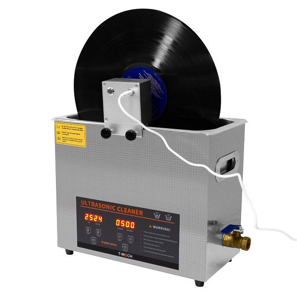 T-Mech Digital 6L Pulitore ad ultrasuoni Pulitore in acciaio con timer e funzione di riscaldamento Cestello, 211423
