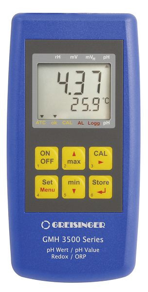 Greisinger GMH 3531 Misuratore di pH/Redox/temperatura senza accessori, 602076
