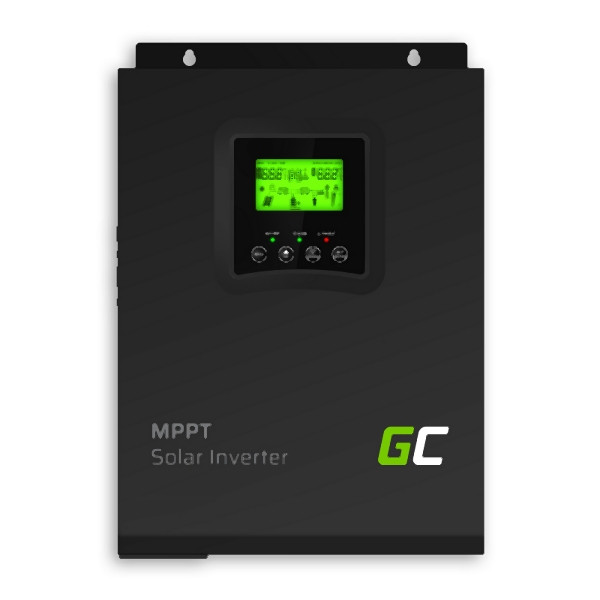 Green Cell Solar Inverter Off Grid Inverter MPPT Caricabatterie 24VDC, 2000W, INVSOL03