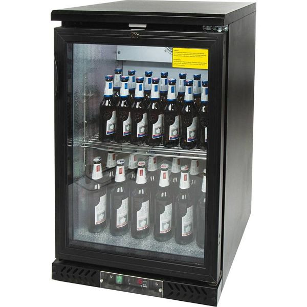 Stalgast Bar Display Cooler, 140 litri, una doppia porta, 600 x 530 x 870 mm (LxPxA), BE1401150