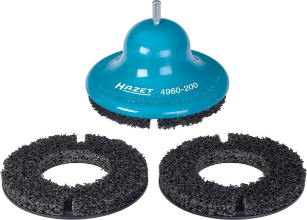 Smerigliatrice per mozzo ruota Hazet, 200 mm, numero utensili: 3, 4960-200/3