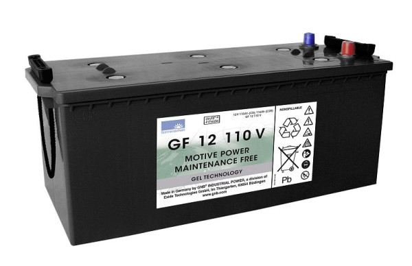 Batteria EXIDE GF 12110 V, trazione dryfit, assolutamente esente da manutenzione, 130100012