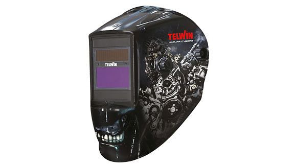 Telwin JAGUAR CYBORG maschera per saldatura MMA/MIG-MAG/TIG, 804081