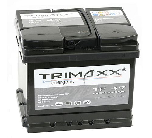 IBH TRIMAXX energico &quot;Professional&quot; TP47 per batteria di avviamento, 108 009 000 20