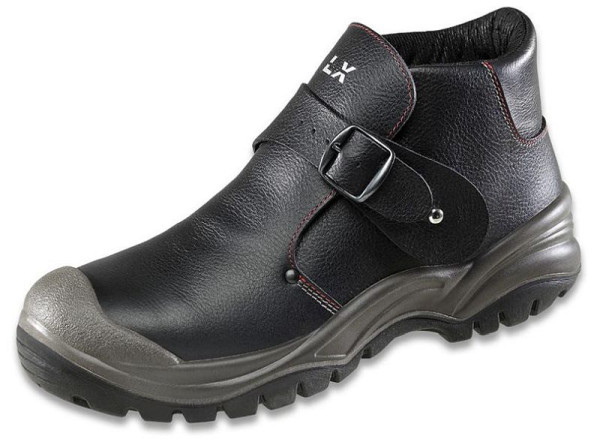 Lupriflex fibbia singola, scarpa slip-on di sicurezza medio-alta per lavori di saldatura, misura 43, confezione: 1 paio, 3-103-43