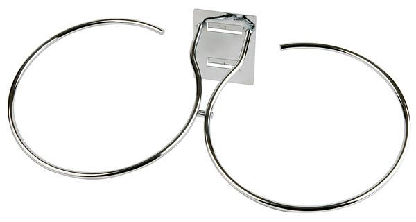 APS doppio anello per scaletta buffet, per ciotole Ø circa 23 cm, metallo cromato, 11597