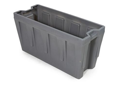 DENIOS PE insert box per contenitori impilabili PolyPro 400 litri, 351 x 865 x 440 mm, 272-440