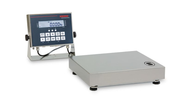 Bilancia da tavolo Soehnle standard, con terminale 3010, carico massimo: 3 kg, incremento cifre: 0,1 g, 310 x 275 mm, 9390.01.140