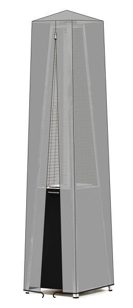 Copertura protettiva Hendi per griglie e stufe da esterno, LxLxA: 480x480x2220 mm, 144909