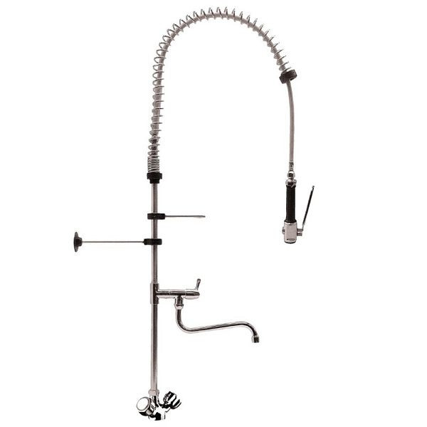 Soffione doccia per lavastoviglie Gastro M con comando a manopola e rubinetto girevole, CW362