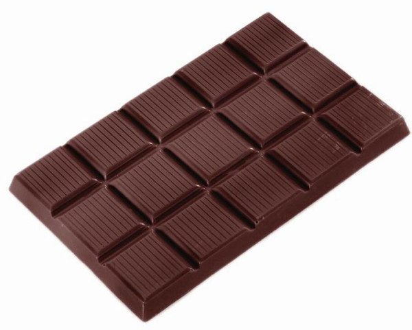 Stampo per cioccolato Schneider 275x135 mm, barretta di cioccolato, scanalato -130x79x9, 421421
