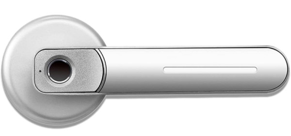 SOREX FLEX Maniglia per porta Easy Bluetooth con impronta digitale, argento, BH104200