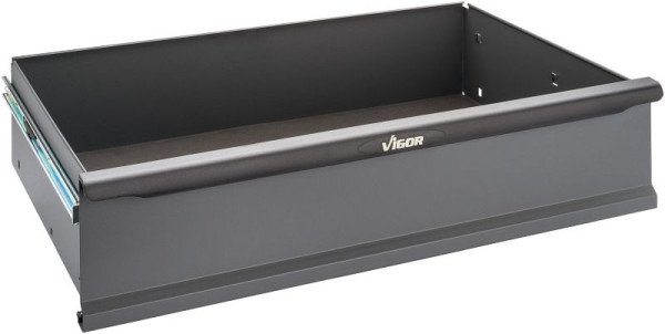 Cassetto VIGOR, alto, 569 x 398 x 154 mm, per Serie L, V1901, banco da lavoro V4813, V1906