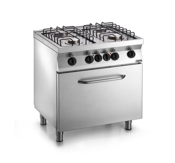 Cucina a gas serie Saro Fast con forno elettrico modello F7/FUG4LE, 423-1620
