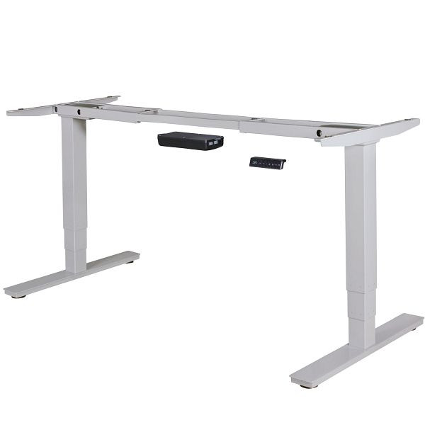 Struttura tavolo Amstyle regolabile elettricamente in altezza argento, SPM4.002