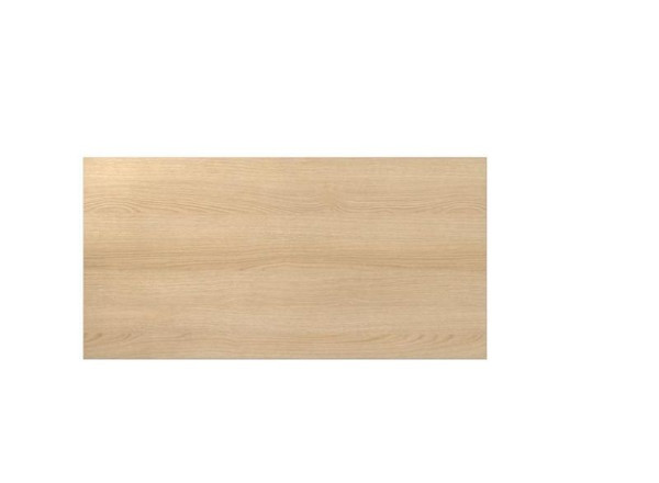 Piano tavolo Hammerbacher 160x80cm con sistema di foratura rovere, forma rettangolare, VKP16/E