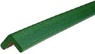 Profilo di protezione angolo, avviso e protezione Knuffi tipo E, verde, 1 metro, PE-900203