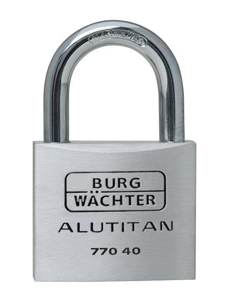 Lucchetto a cilindro BURG-WÄCHTER 770 40, 2 x chiavi, AxLxP (esterno): 65 x 40 x 14,3 mm, conf: 10 pezzi, 36060