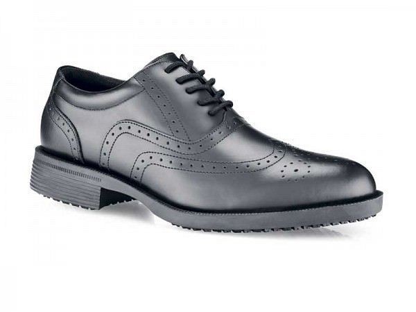 Shoes for Crews Herren Arbeitsschuhe EXECUTIVE WING TIP IV, schwarz, Größe: 42, 20301-42