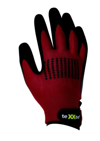 Guanti da montaggio in nylon teXXor "LATEX COATED", misura: 10, confezione: 144 paia, 2426-10