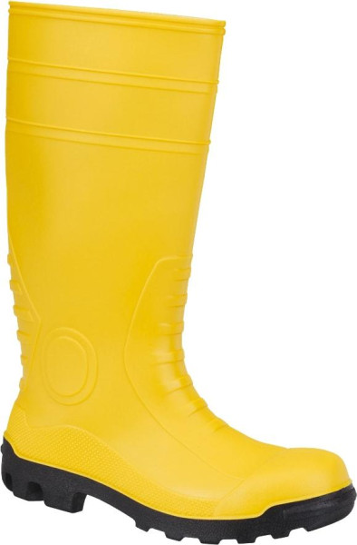 Hase Safety WIESMOOR, stivali in PVC/nitrile giallo, EN 345-S5, taglia: 38, UI: 6 paia, 650000-38