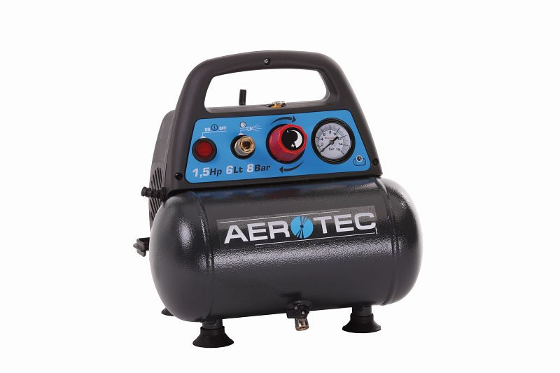 Compressore a pistoni ad aria compressa AEROTEC, portatile, oil-free, 200664