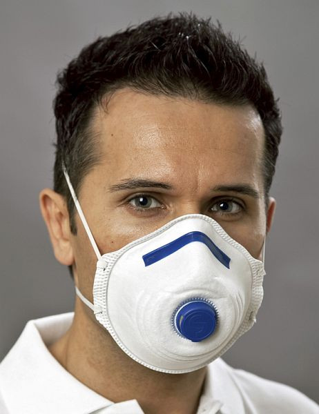 EKASTU Safety Maschera respiratoria di EKASTU Safety Mandil FFP2 / V, conf .: 12 pezzi, 411281