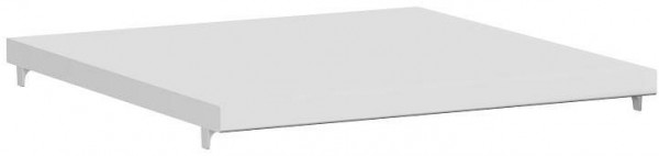 mensola geramöbel con reggimensola, 400x370x19, grigio chiaro, N-341702-L
