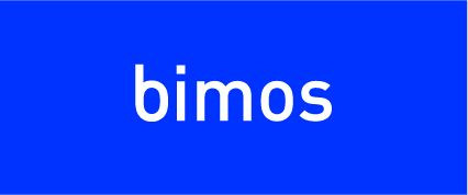 bimos All-In-One Highline con piedini e poggiapiedi e similpelle blu 570-830 mm, 9641-6902