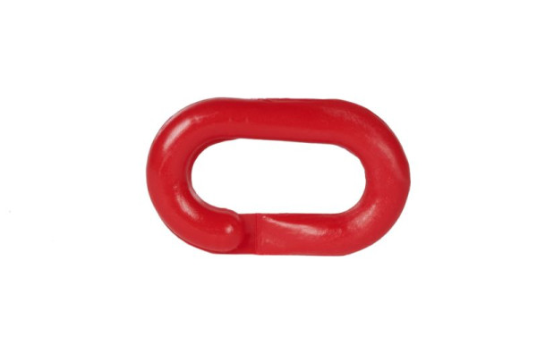Maglia di collegamento in plastica SW acciaio, 8 mm, rossa, 07322L