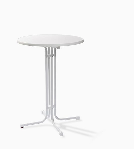Tavolo da bar VEBA Berlin bianco Ø 80 cm, P16180
