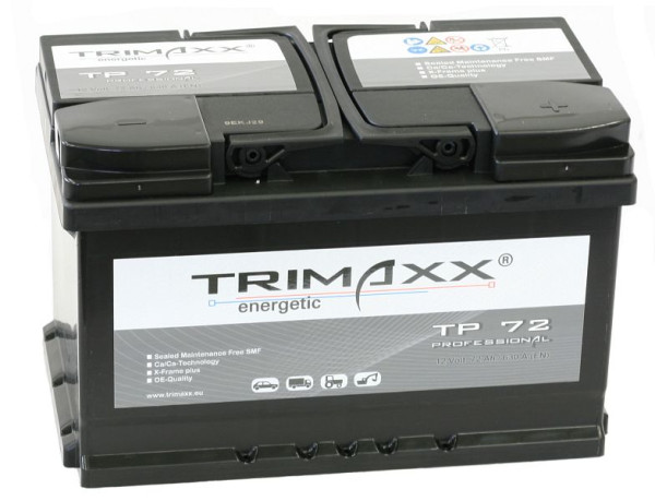 IBH TRIMAXX energico &quot;Professional&quot; TP72 per batteria di avviamento, 108 009400 20