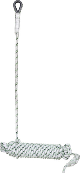 Guida mobile Kratos in corda kernmantel per anticaduta mobili FA2010300 00 (A o B) lunghezza 20 metri, FA2010320