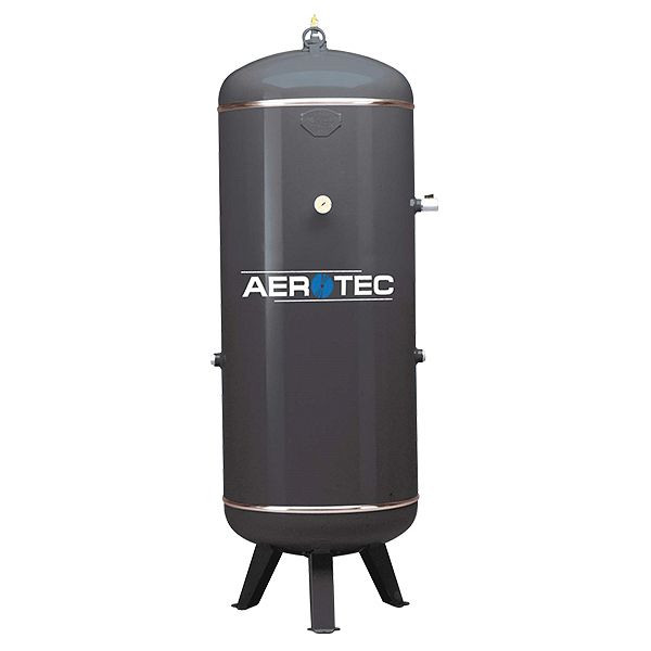 Serbatoio aria compressa AEROTEC 500 L in piedi - 15 bar zincato a caldo, 2009713
