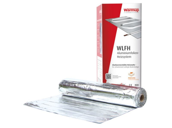 Warmup WLHF-140/1120-8 sistema di riscaldamento in alluminio 1120 Watt laminato 8,0 m², nastro adesivo in alluminio, DEWLFH-140/1120-8