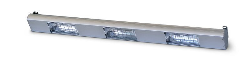Ponte termico Roband Quarz HUQ1125E per l'arredamento di negozi che combina luce e calore, HUQ1125E