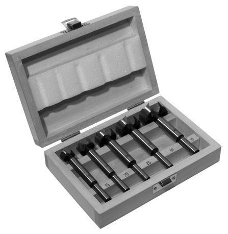 Edessö Forstner set di punte in scatola di legno, contenuto: Ø 15, 20, 25 e 30 mm, 146915035