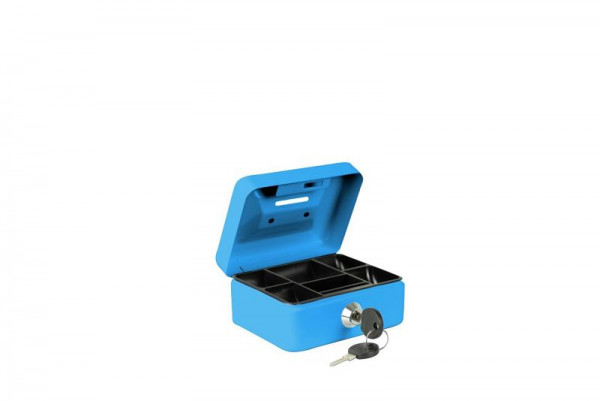BURG-WÄCHTER cassa MONEY 5012 blu, 2 x chiavi, AxLxP (esterno): 60 x 125 x 95 mm, blu, 40100