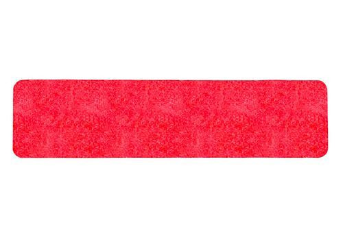 Rivestimento antiscivolo DENIOS m2, universale, rosso, 150 x 610 mm, UI: 10 pezzi, 263-780